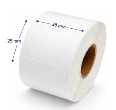 ETIQUETA TERMICA 38X25 1000 PZS